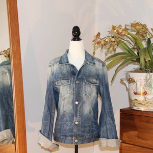 Acid Wash Denim Jacket